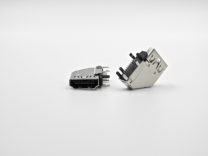 HDMI-19 PIN, Upright , DIP type