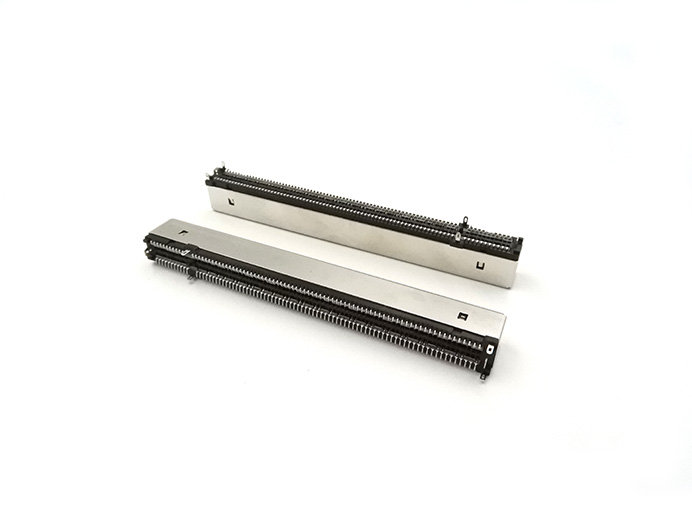 PCIe-36/64/98/164 pin, Vertical , SMT type, Metal shell, Metal posts (GEN5)
