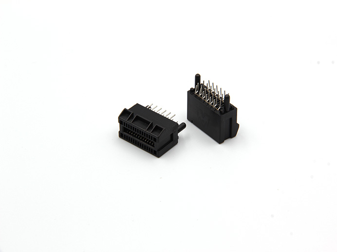 PCIe-26 pin, Vertical, Dip type, w/posts