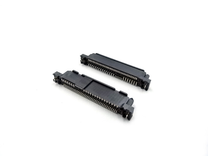 SAS PCIe 68 PIN, Female, Vertical , SMT (SFF-8639) GEN5
