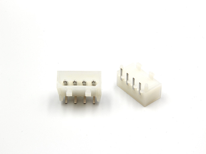 POWER CONNECTOR 4 PIN, Male, R/A Type