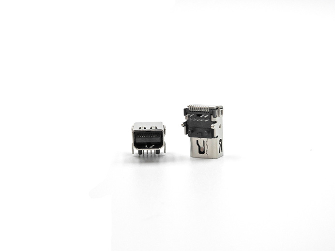 MDP-20 PIN, R/A, Dip + SMT type, Mid H=3.8mm (Apple type)
