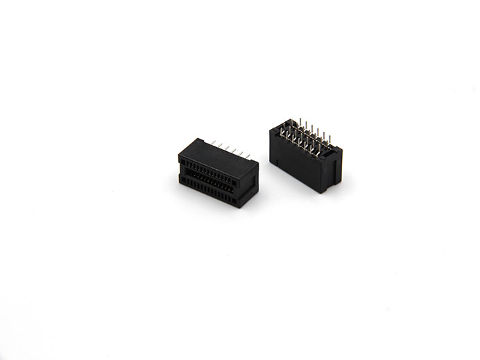 PCIe-26 pin, Vertical, Dip type, w/o post  (short body+short pin)