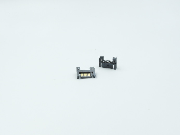 SATA-7PIN, R/A, DIP type (Reverse type)