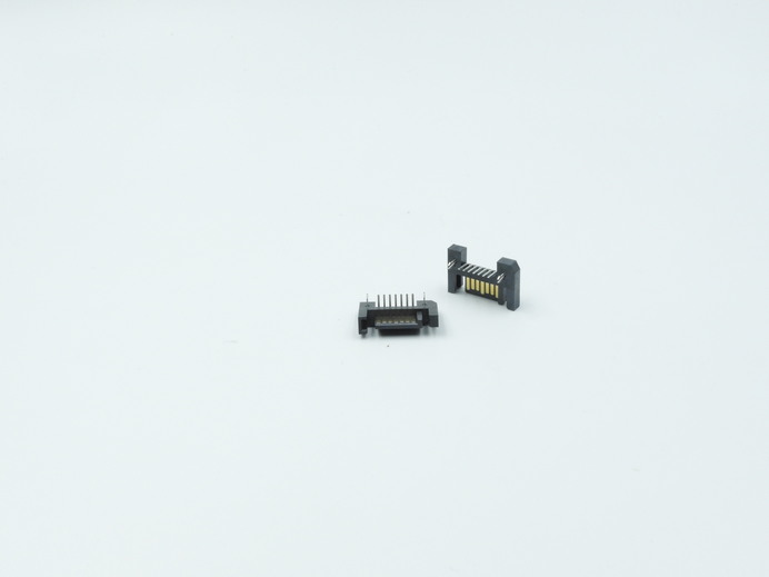 SATA-7PIN, R/A, DIP type