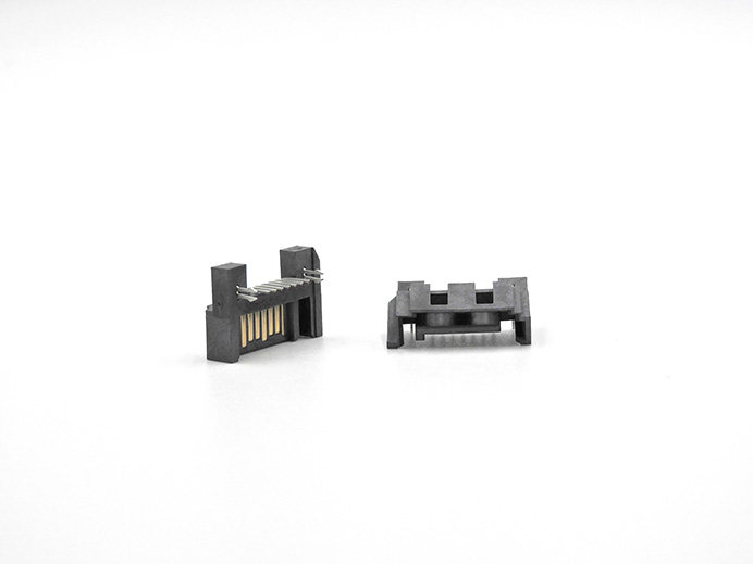 SATA-7PIN, R/A, DIP type (Shielding type)