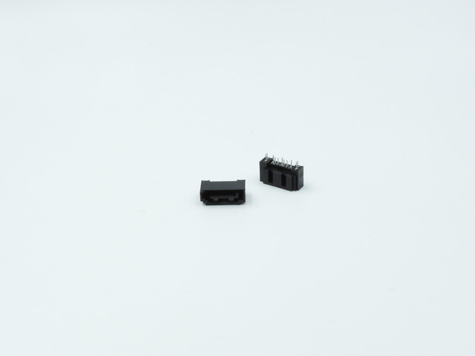 SATA-7PIN, Vertical , DIP A type