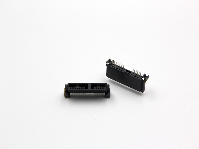 Slim Line SATA 7+6 PIN, Vertical, DIP type