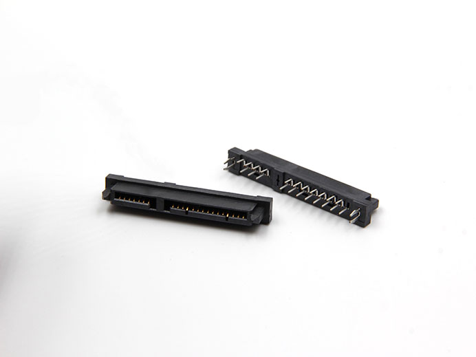 SATA-7+15 PIN, Vertical, DIP type (Double Row) (B)