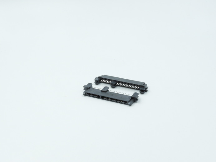 SATA-7+15 PIN, Female, Straddle type (T=1.0mm)