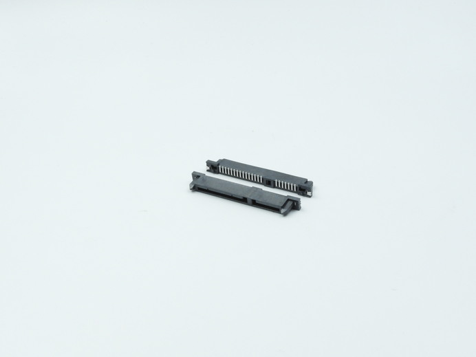 SATA-7+15 PIN, Female, Vertical, SMT type (Reverse type)