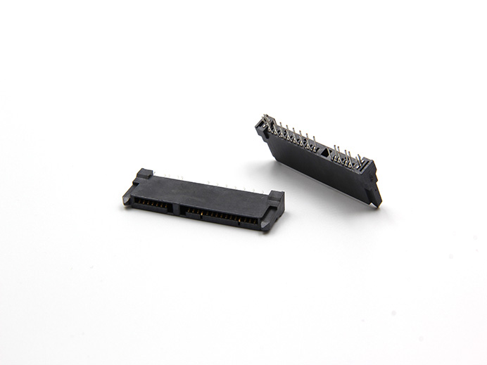 SATA-7+15 PIN, Vertical, DIP type (Double Row) ©