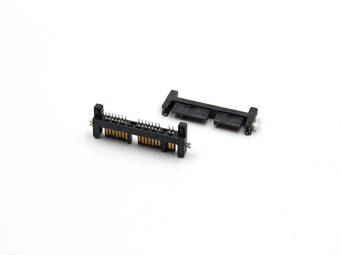 Micro SATA 7+9 PIN, R/A, SMT type