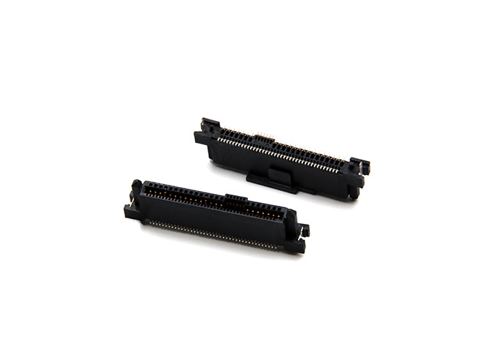 SAS PCIe 68 PIN (SFF-8639) Female, Vertical, SMT type
